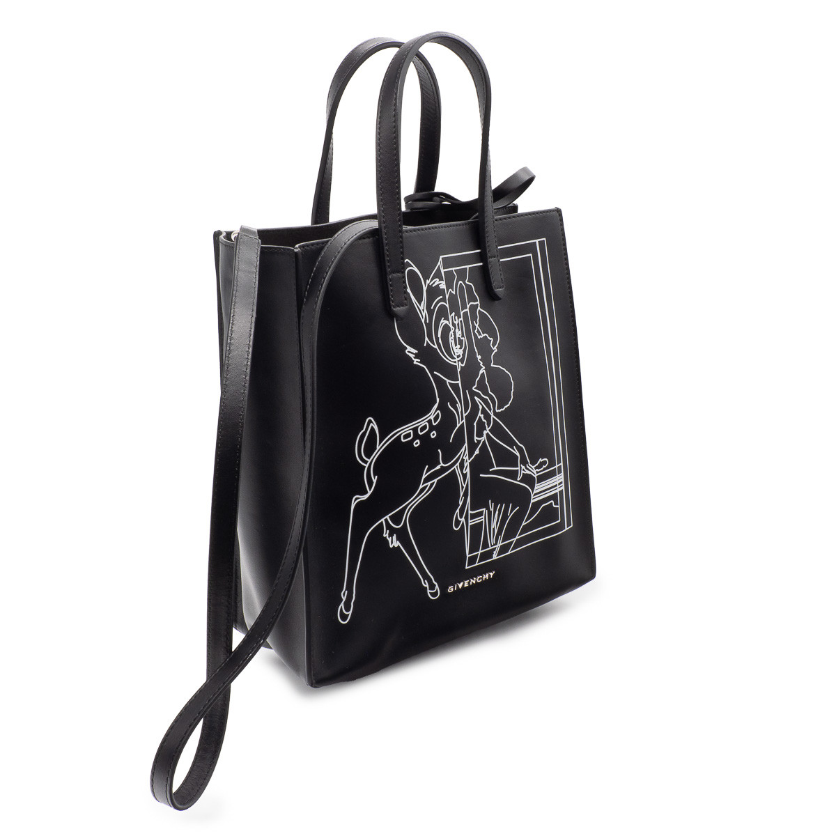 Givenchy Sac Stargate Bambi Edition Rare en cuir noir