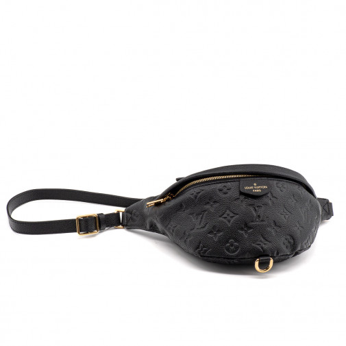 Sac Bumbag en cuir Monogram Empreinte noir