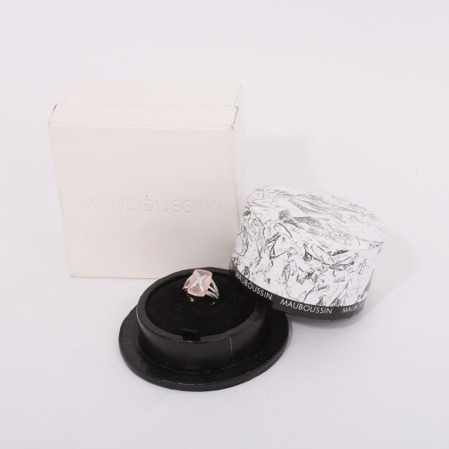 Bague Etoiles Divines quartz rose