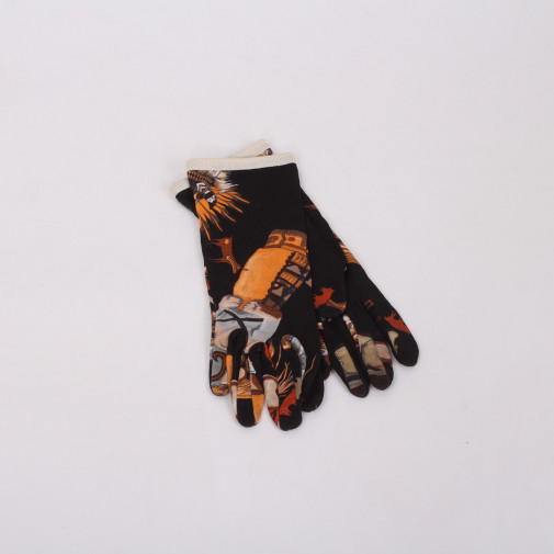 Paire de gants en soie Kashinas T. 6 1/2