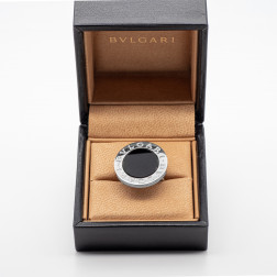 Bague Bulgari-Bulgari or 18k et onyx