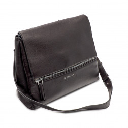 Sac à main Pandora Pure Flap en cuir noir