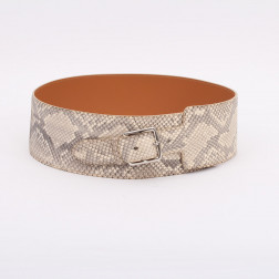 Ceinture large "Etrivière" en python