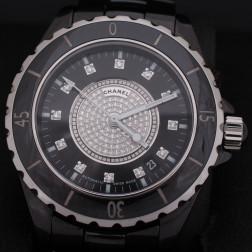 Montre J12 Pavage de diamants