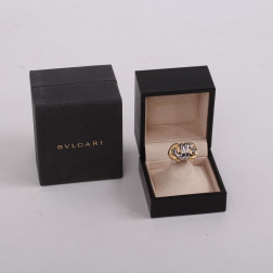 Imposante bague Naturalia 2 ors 18k