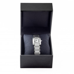Montre de dame Tank Française en acier PM