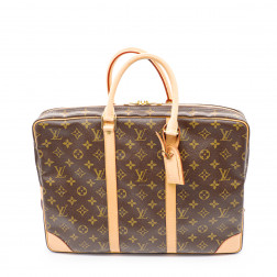 Porte-documents Voyage en toile Monogram