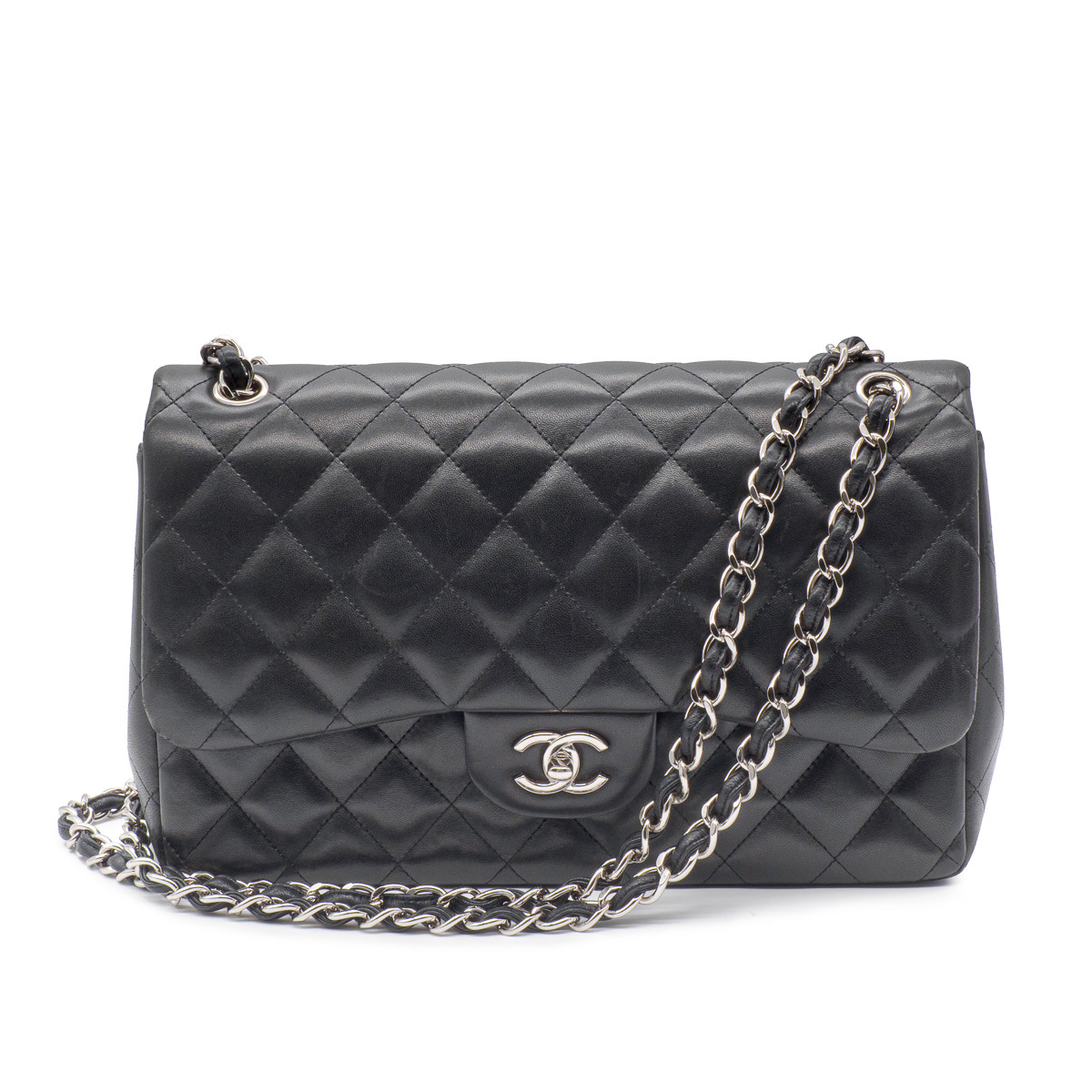Sac Classic Jumbo en cuir matelass Chanel
