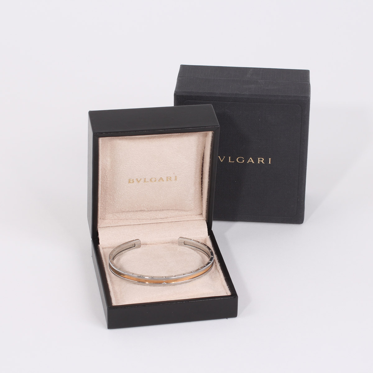 Bague bulgari acier best sale