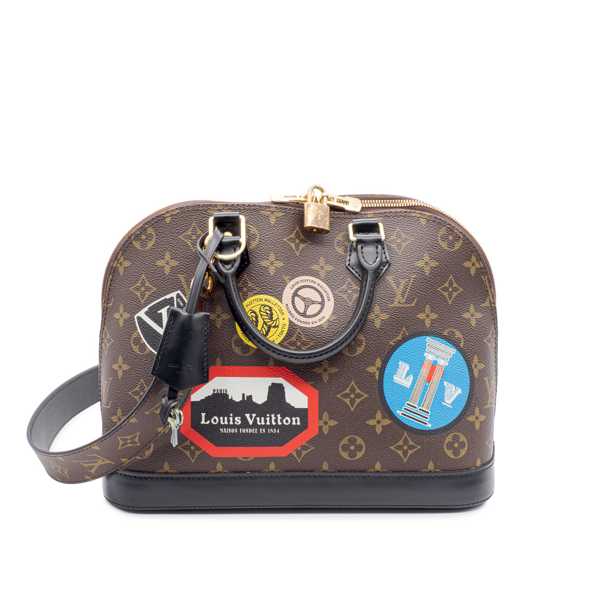 Louis Vuitton Sac Alma World Tour Collection 2016 Limited Edition.