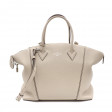 Sac Soft Lockit M.M. en cuir cachemire Galet