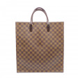 Sac Plat en toile Damier