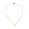 Collier or rose 18k Mini Open Star On Chain