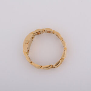 Montre La Strada boîtier et bracelet en or jaune 18k – Image 6