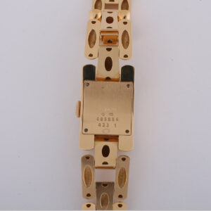 Montre La Strada boîtier et bracelet en or jaune 18k – Image 10