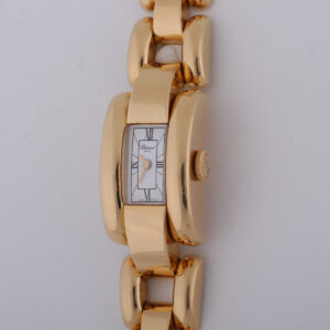 Montre La Strada boîtier et bracelet en or jaune 18k – Image 9