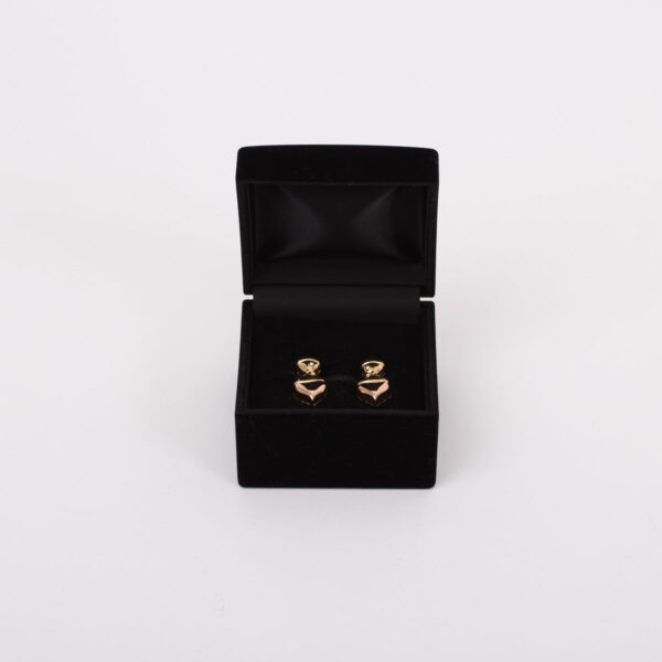 Paire de clips d'oreilles or et diamants-0