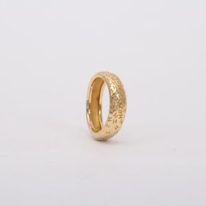 Bague bandeau gravée – Image 3
