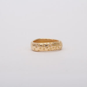 Bague bandeau gravée – Image 6