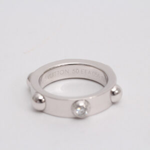 Bague "Clous" et diamant. – Image 7