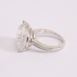 Bague Coeur "Happy Diamonds"cristal. – Image 3