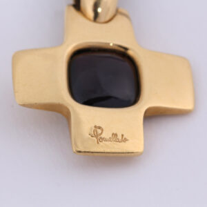 Cross pendant and garnet - Image 4