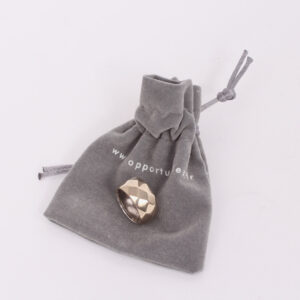 Faceted ring white gold 18k - Image 2