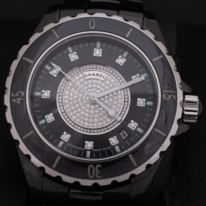 Montre J12 Pavage de diamants – Image 1