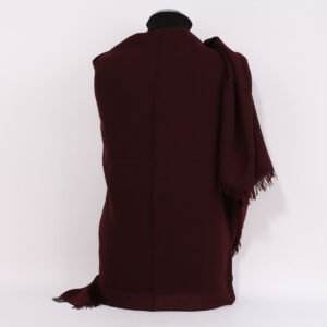 Stole Grand H burgundy - Image 2