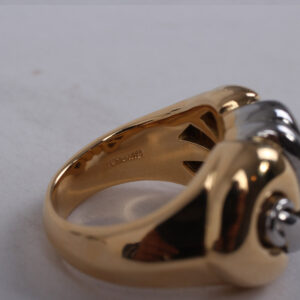 Imposing ring Naturalia gold 18k - Image 8