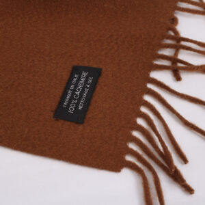 Plaid Broderie 100% cachmere - Image 3
