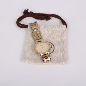 Watch Arceau Large model steel and gold plated - Image 1