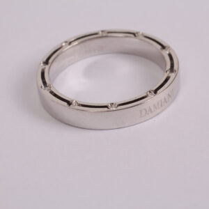 Ring Bague D-Side white gold 18k - Image 2