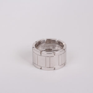 Anillo Tank française oro blanco - Imagen 3