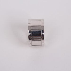 Anillo Tank française oro blanco - Imagen 6