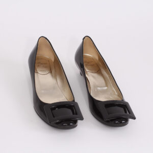 Black lady's shoes 35 1/2 size - Image 2