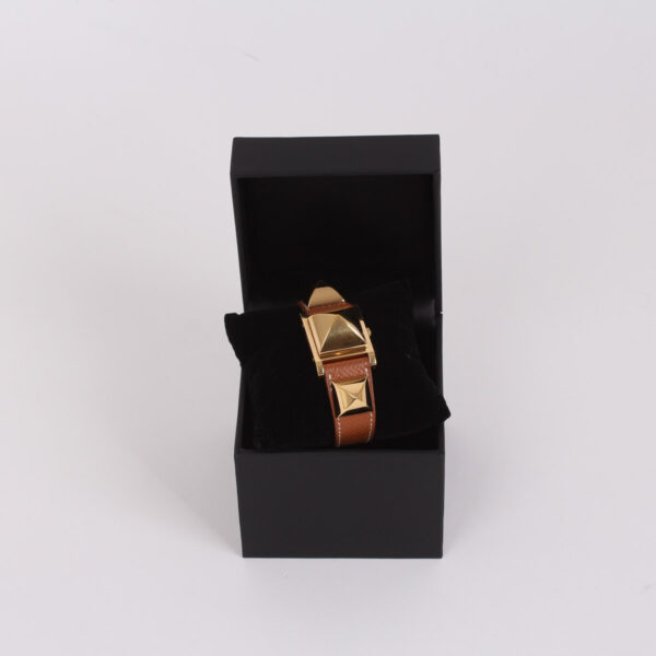 Montre de dame Médor plaqué or-0