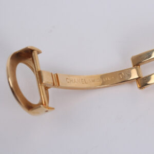 Montre de dame La Ronde en or jaune 18k – Image 9