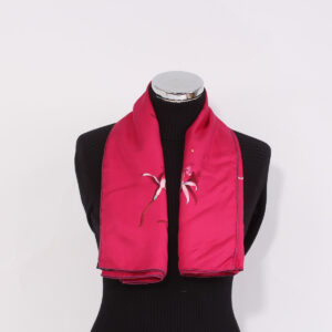 Scarf Fleurs de Fuchsia - Image 2