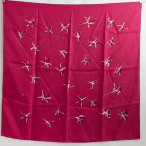 Scarf Fleurs de Fuchsia - Image 1