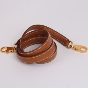 Sac Bolide 37 en cuir Courchevel gold – Image 9