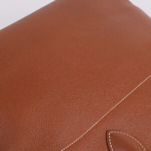 Sac Bolide 37 en cuir Courchevel gold – Image 5