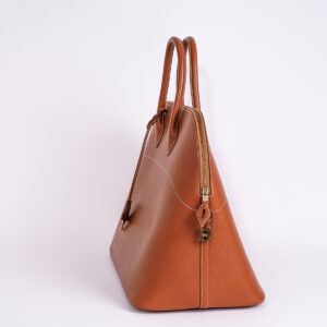 Sac Bolide 45 en cuir Courchevel gold – Image 2
