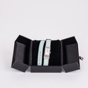 Montre de dame Kelly II bracelet-double tour en cuir – Image 1