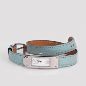 Montre de dame Kelly II bracelet-double tour en cuir – Image 3