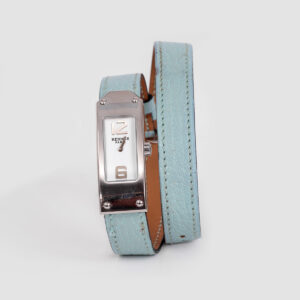 Montre de dame Kelly II bracelet-double tour en cuir – Image 2