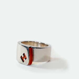 Bague Candy en argent et Cornaline – Image 2