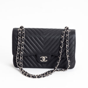 Handbag Timeless Jumbo black caviar leather - Image 1
