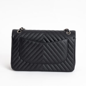 Handbag Timeless Jumbo black caviar leather - Image 3