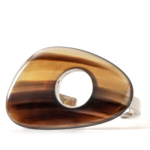 Bracelet horn and silver 925 RARE - Image 1
